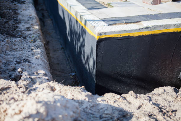 Residential Foundation Crack Repair installation at a Fountaintown, IN home by SJ Waterproofing Pros